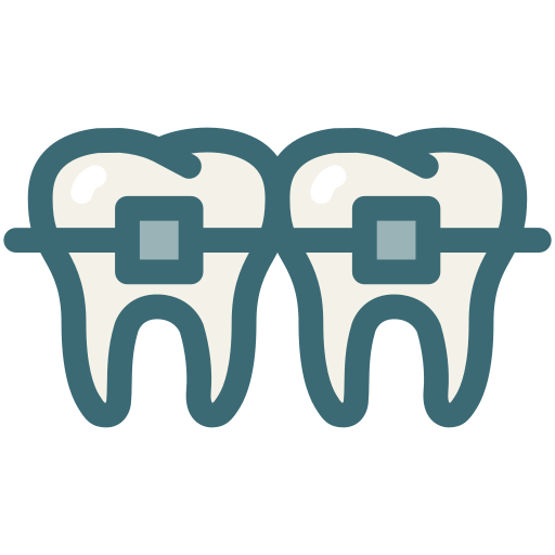 Dental, dental orthodontic treatment, dentist, dentistry, medical, oral hygiene, tooth icon